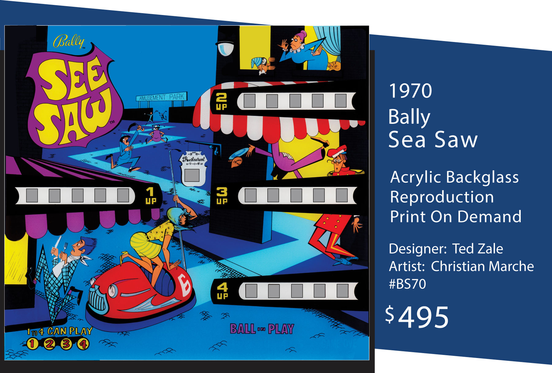 See Saw 1970 Bally #BS70