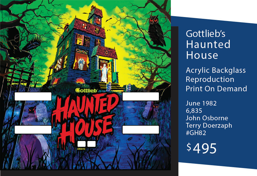 Haunted House 1982 Gottlieb #GH82