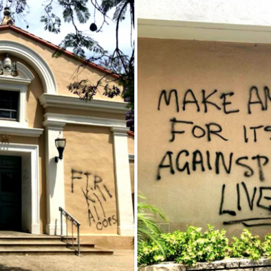 Catholic Churches damaged by Antifa and Barabbas Vandals