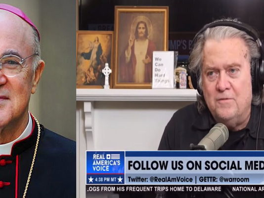 EXCLUSIVE: Steve Bannon Interviews Archbishop Viganò on the "Silent Coup"