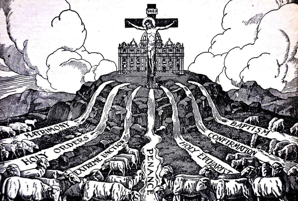 The Catholic Church Born from the Pierced Side of Christ