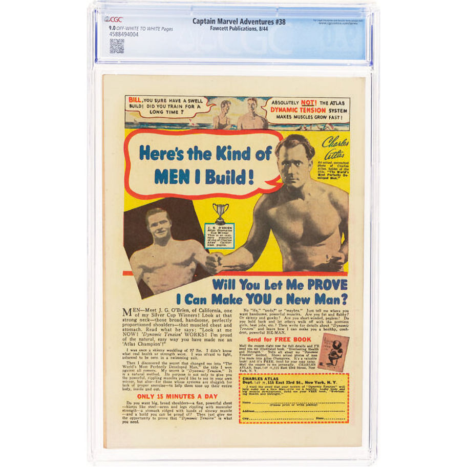 Captain Marvel # 38 golden age C.C. Beck