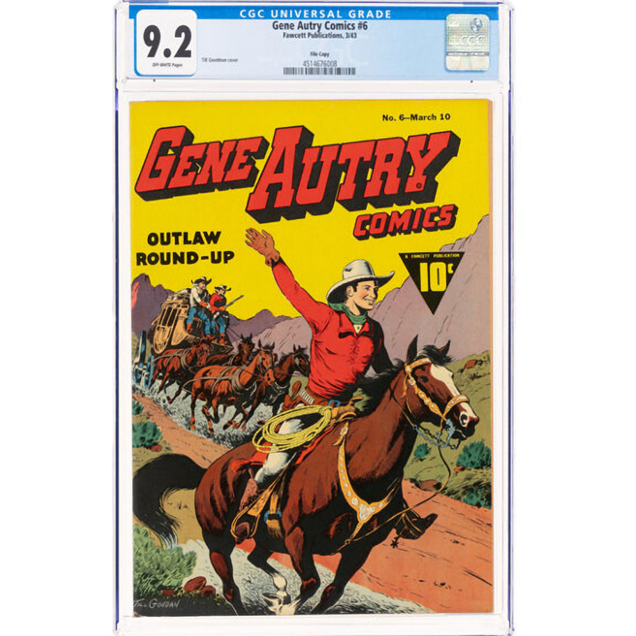 Gene Autry 6 9.2