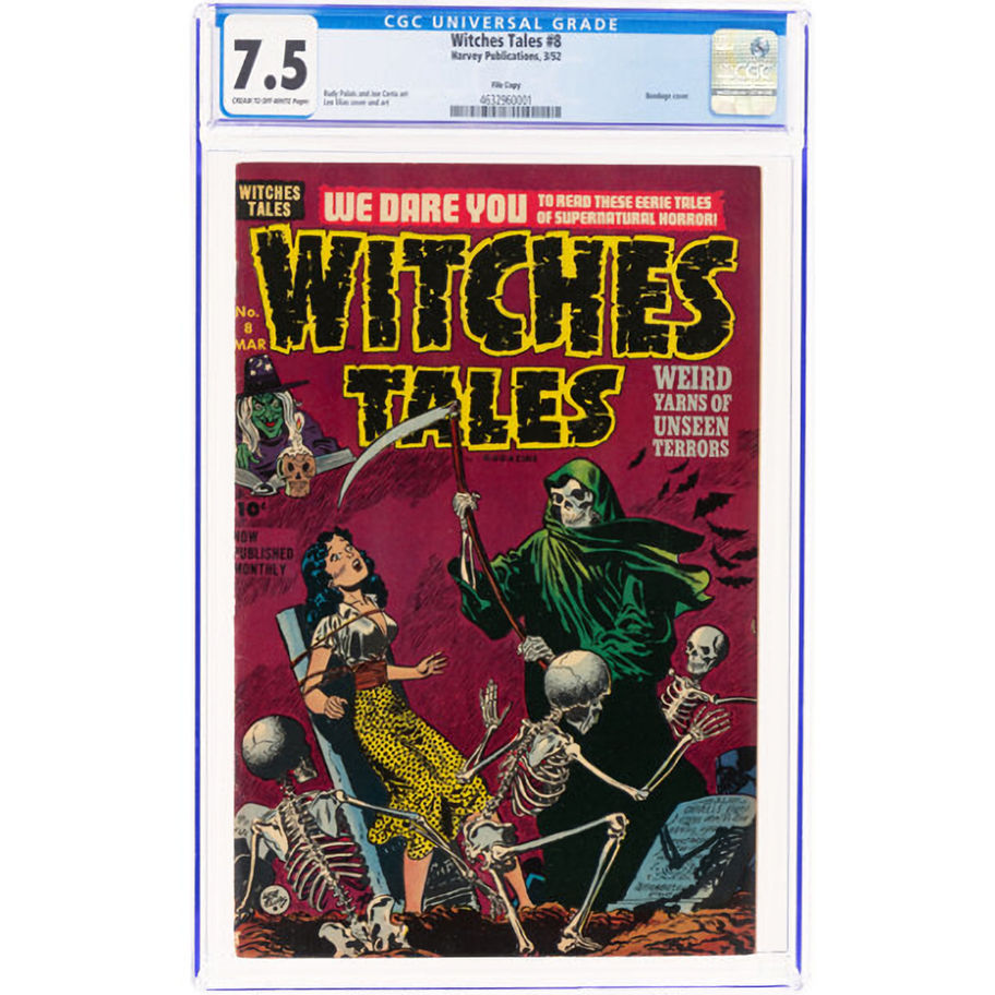 golden age comics Witches tales #8