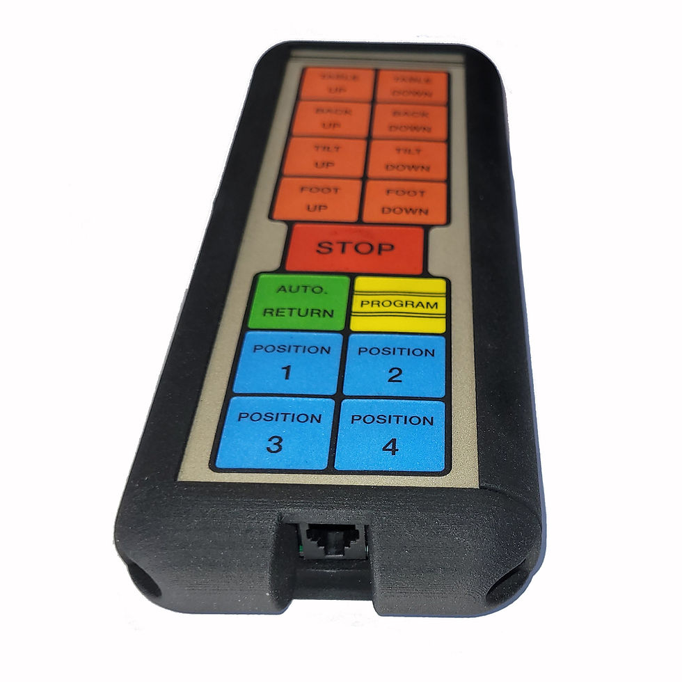 Thumbnail: comparable 414 midmark podiatry chair hand controller MIC318 OEM Part #9A93001