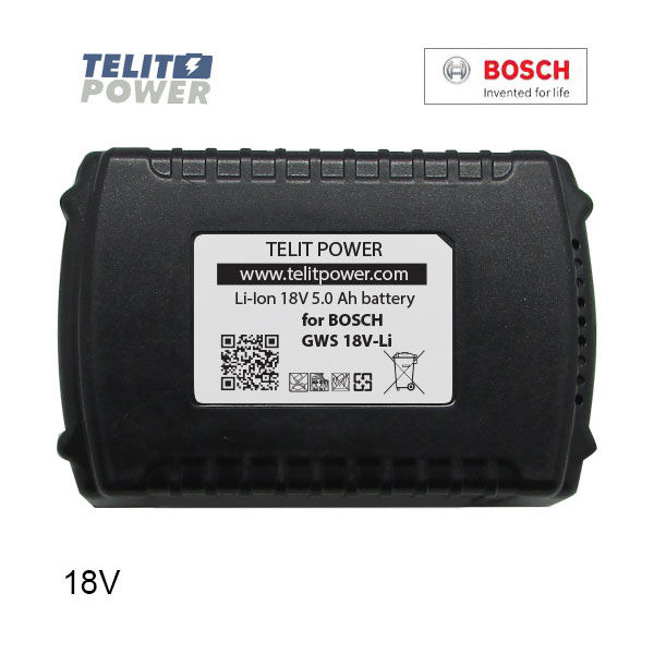 Thumbnail: BOSCH GWS 18V-Li  18V 5.0Ah