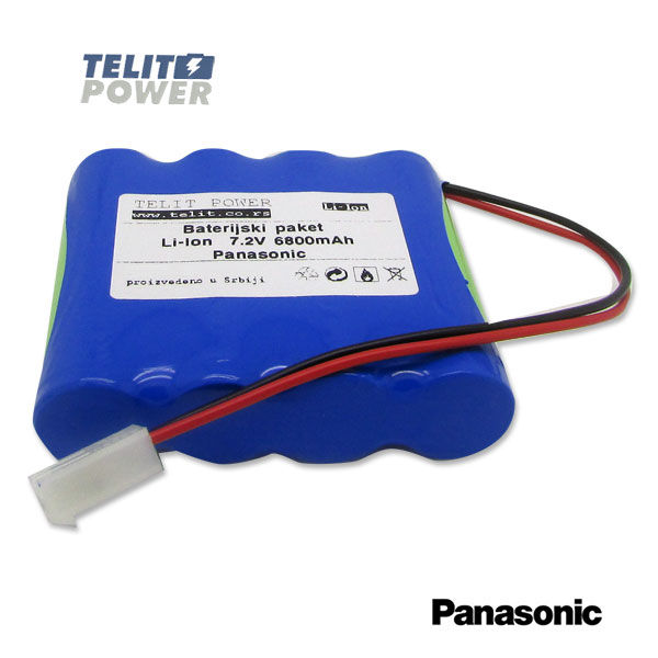 Thumbnail: Baterija Li-Ion 7.2V 6800mAh Panasonic za ATMOS bronhijalni aspirator