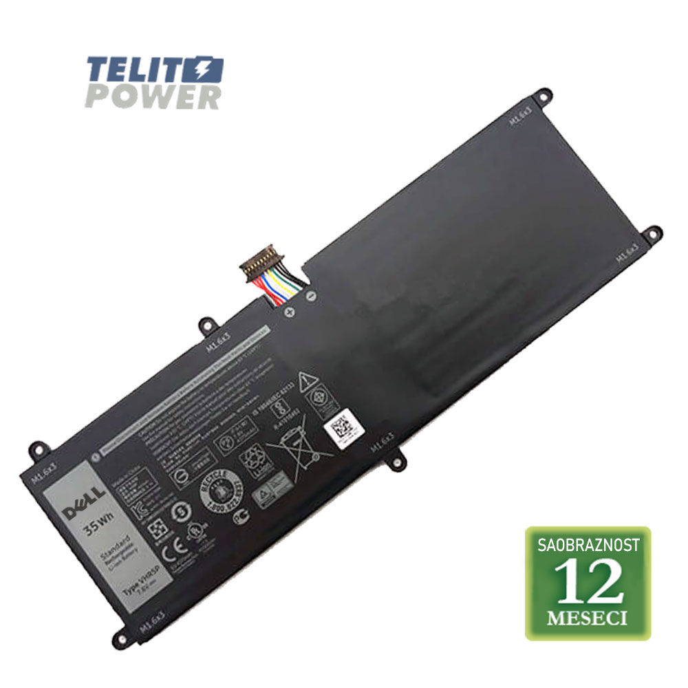 Baterija za laptop DELL Latitude 11 5175 D5175 / VHR5P 7.6V 35Wh / 4600mAh