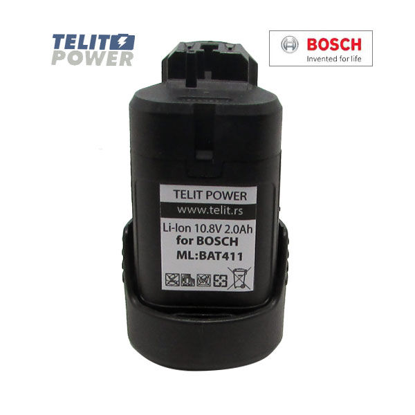 Baterija za ručni alat BOSCH Li-Ion 10.8V 2000mAh BAT411