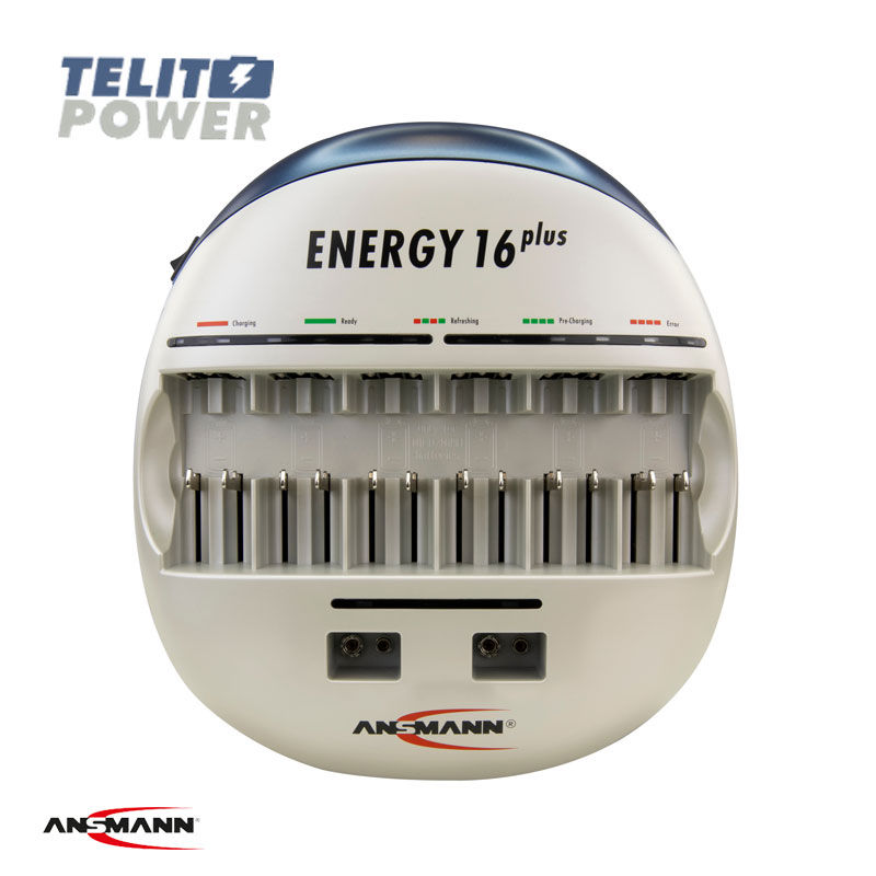 Thumbnail: NiMH / NiCd punjač baterija ENERGY 16  plus ANSMANN