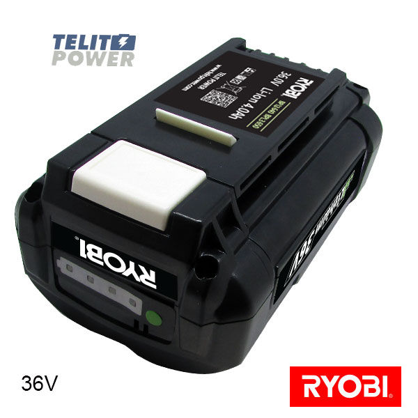 Thumbnail: 36V 4000mAh Litijum Ion - Baterija za ručni alat RYOBI  BPL3640 BPL3650