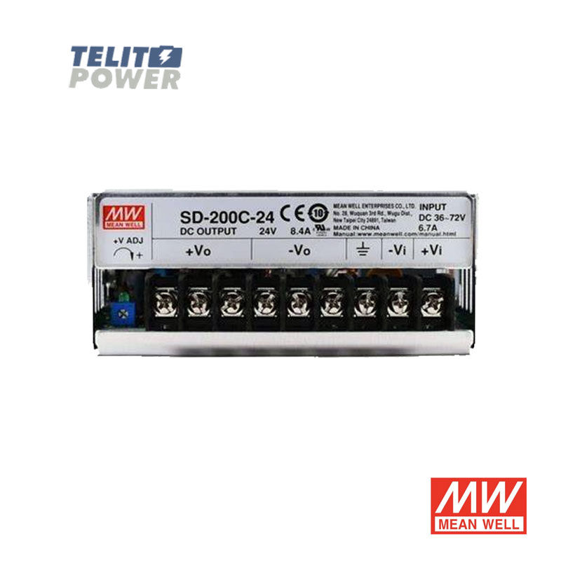 Thumbnail: 200W DC/DC pretvarač SD-200C-24 MEAN WELL