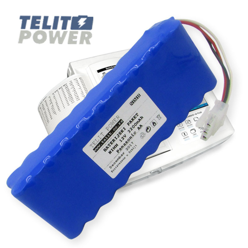 Baterija NiMH 12V 3200mAh za CARDIO M Plus Medical Econet