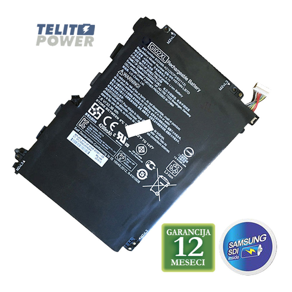 Baterija za laptop  HP GI02XL HTSTNN-LB7D 832489-421