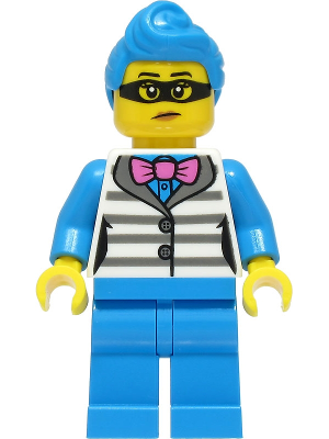 LEGO cty1383 Police - Crook Ice, Hair New