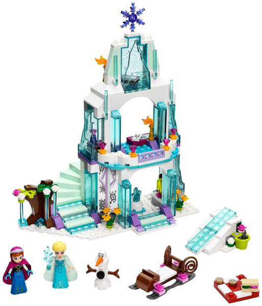 LEGO 41062 Elsa's Sparkling Ice Castle 100% complete all mini figures no instruc