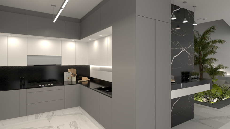 Cocina con puertas 2