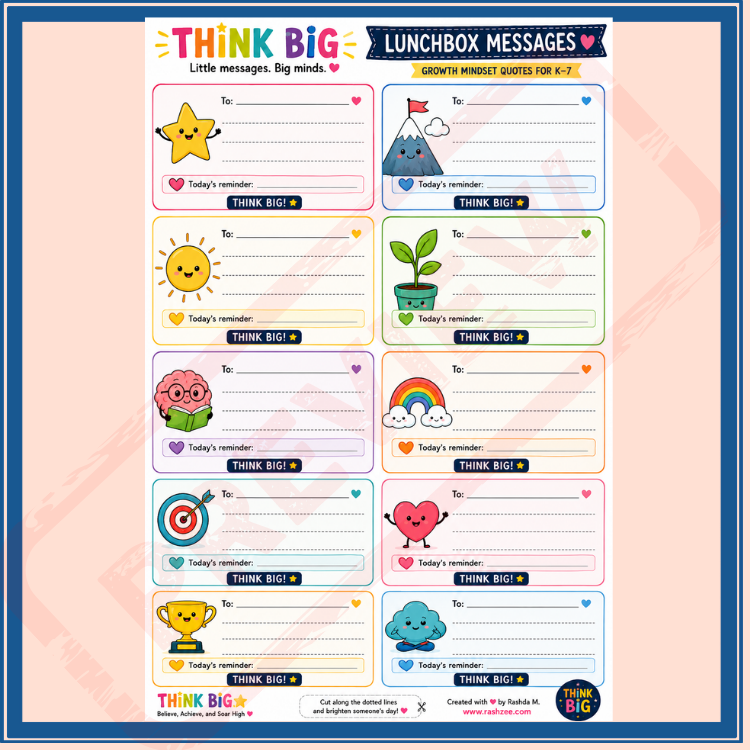 Thumbnail: Lunch Box Notes: 70+ Encouraging Messages to Brighten a Child's Day