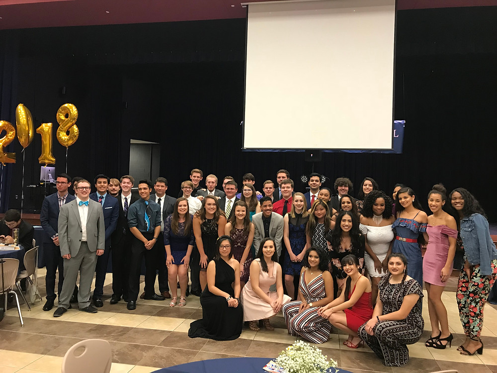2018 Falcon Band Graduating Seniors