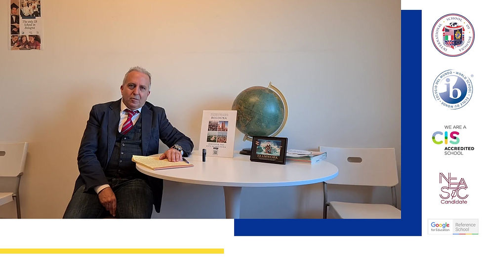 International School of Bologna IB® World School EmiliaRomagna