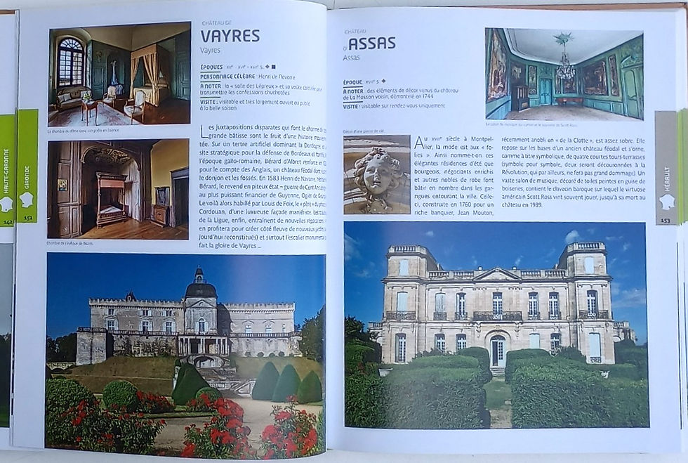 Miniature : Josyane et Alain Cassaigne - 500 châteaux de France