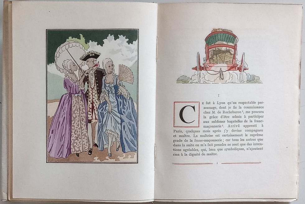 Miniature : Casanova. Quelques aventures parisiennes