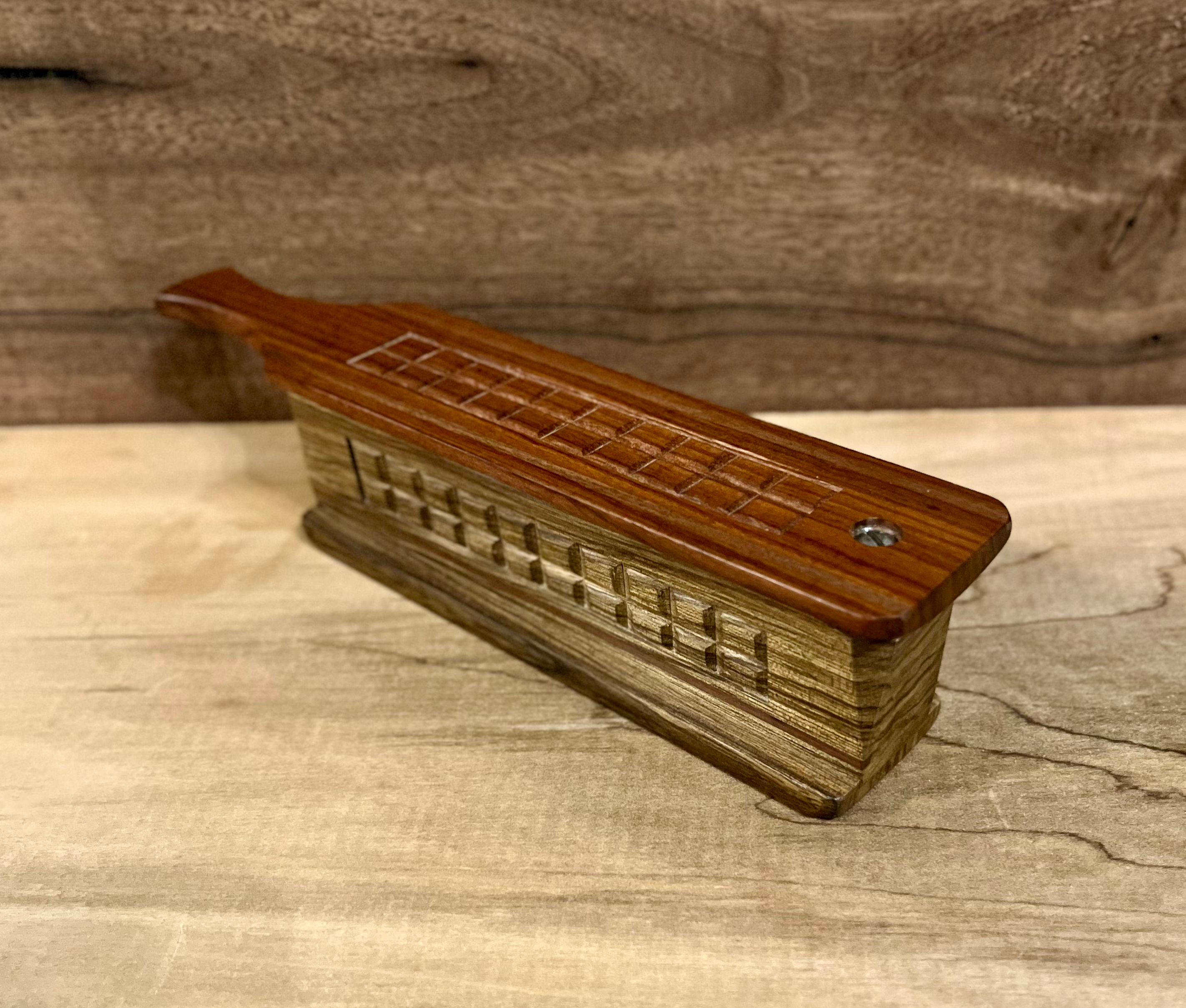 Granadillo over Limba Checkered Short Box