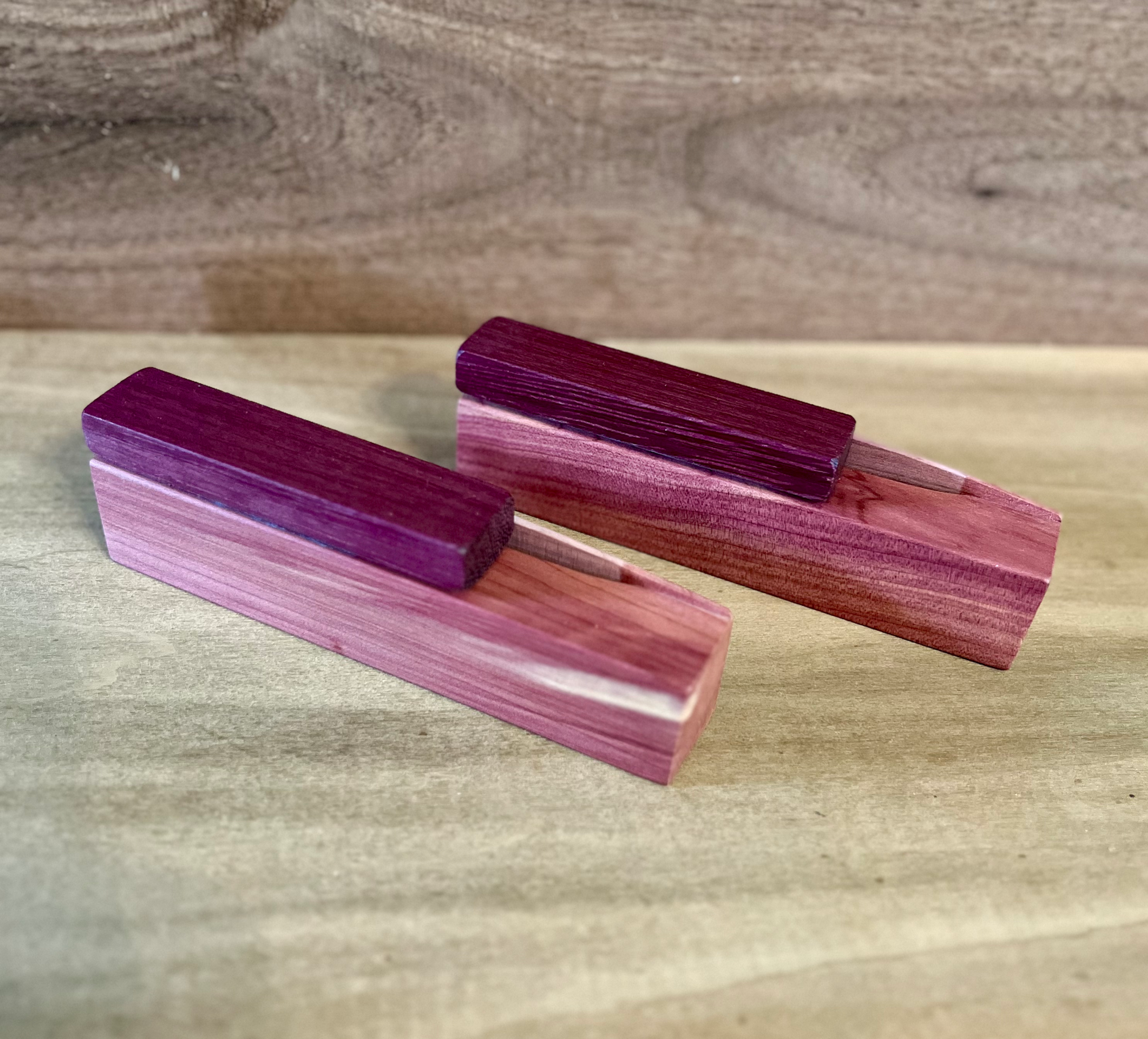 Cedar Scratch Box with Purple Heart Striker