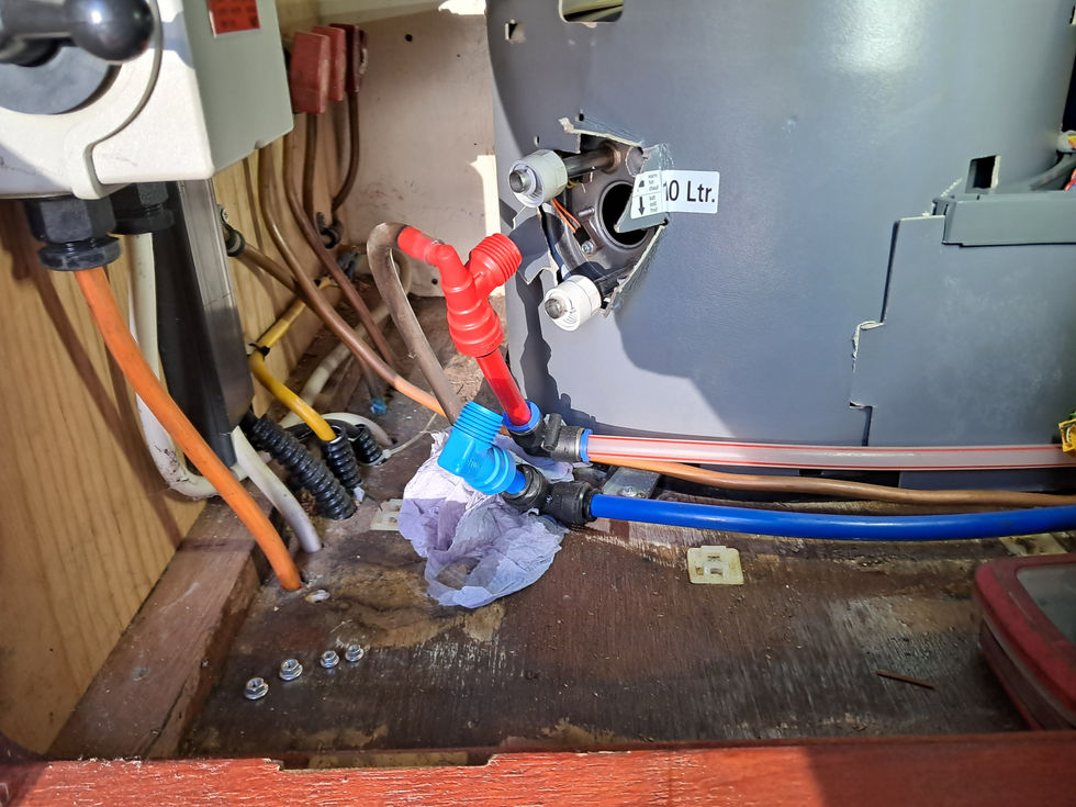 Remove the Water Connections