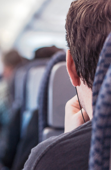 Os passageiros de ônibus