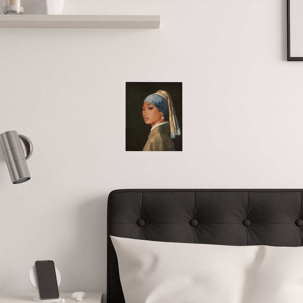 Thumbnail: Hot Girl with a Pearl Earring Print