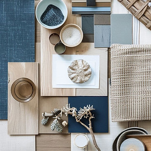 material moodboard