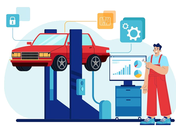 Automotive ERP is a back-office software built for rental, workshop and parts