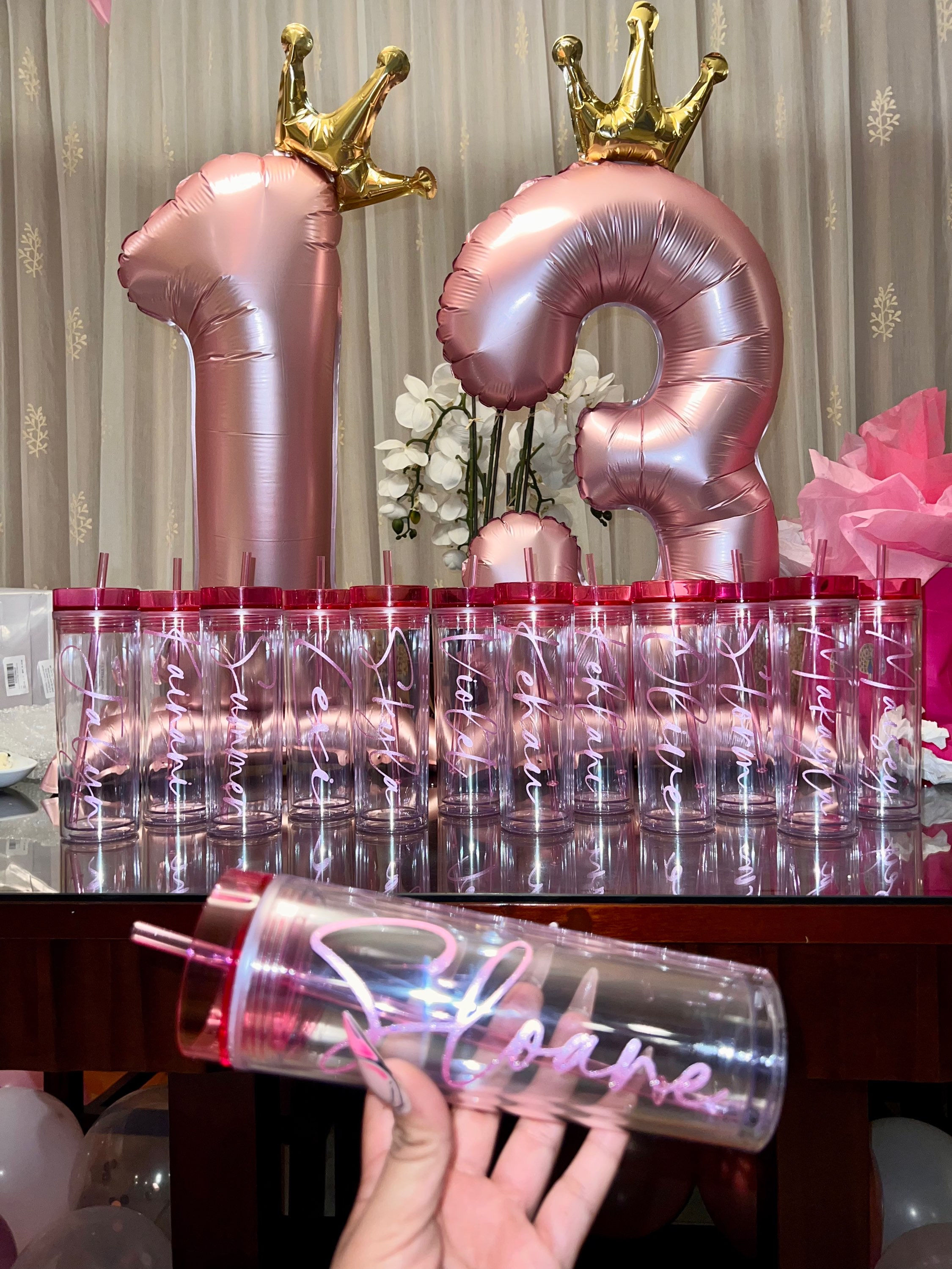 Plastic party cups