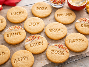 “Open Fortune” Stamped Cookies