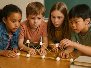 Spaghetti & Marshmallow Bridge Challenge