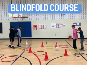 Blindfolded Obstacle Course