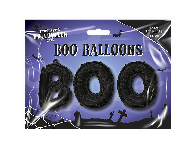 Thumbnail: Halloween "BOO" Balloons