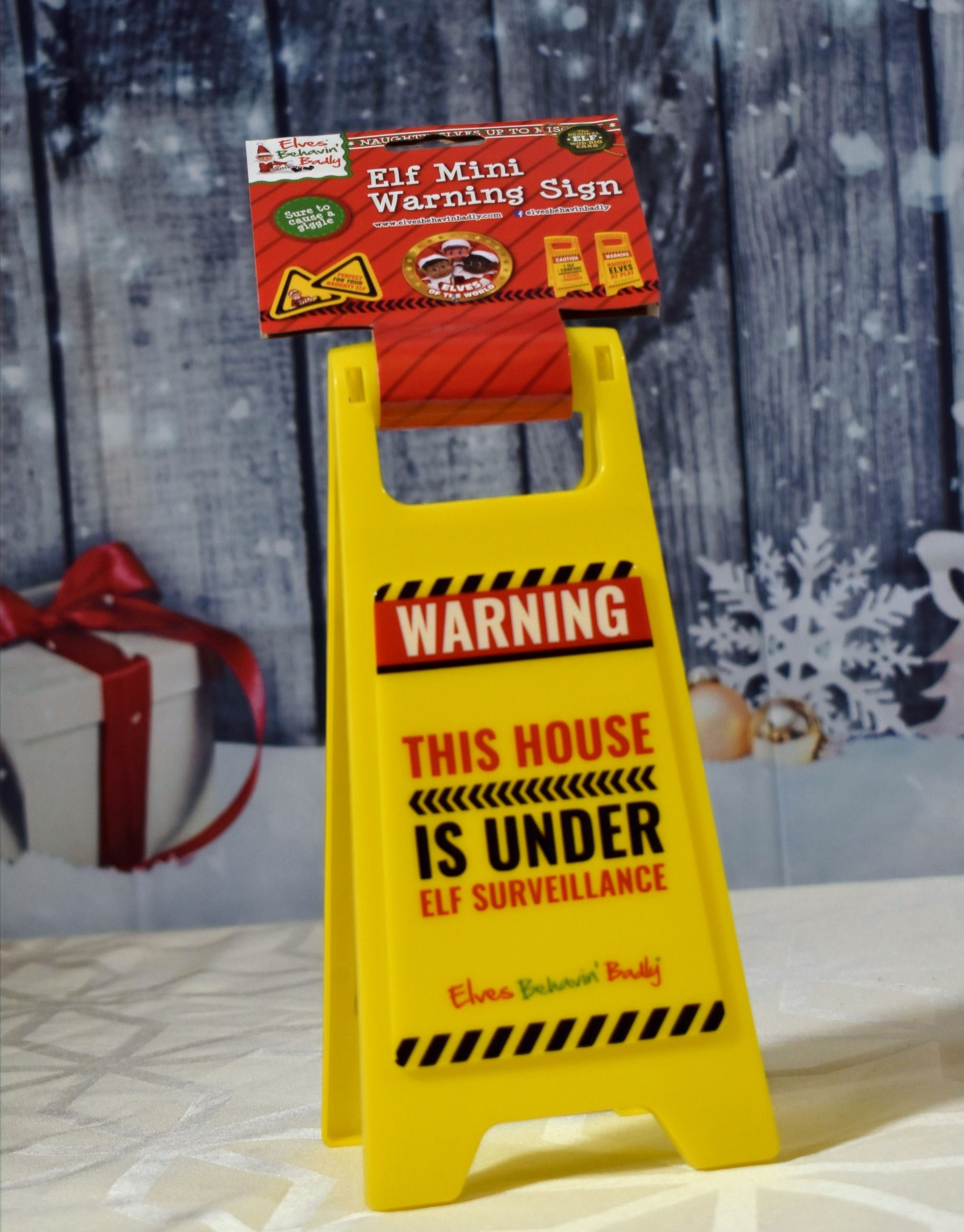 Elf Caution Sign
