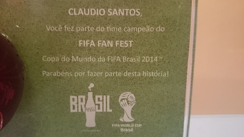 Mais um orgulho em receber isso do Cliente e da agênica.