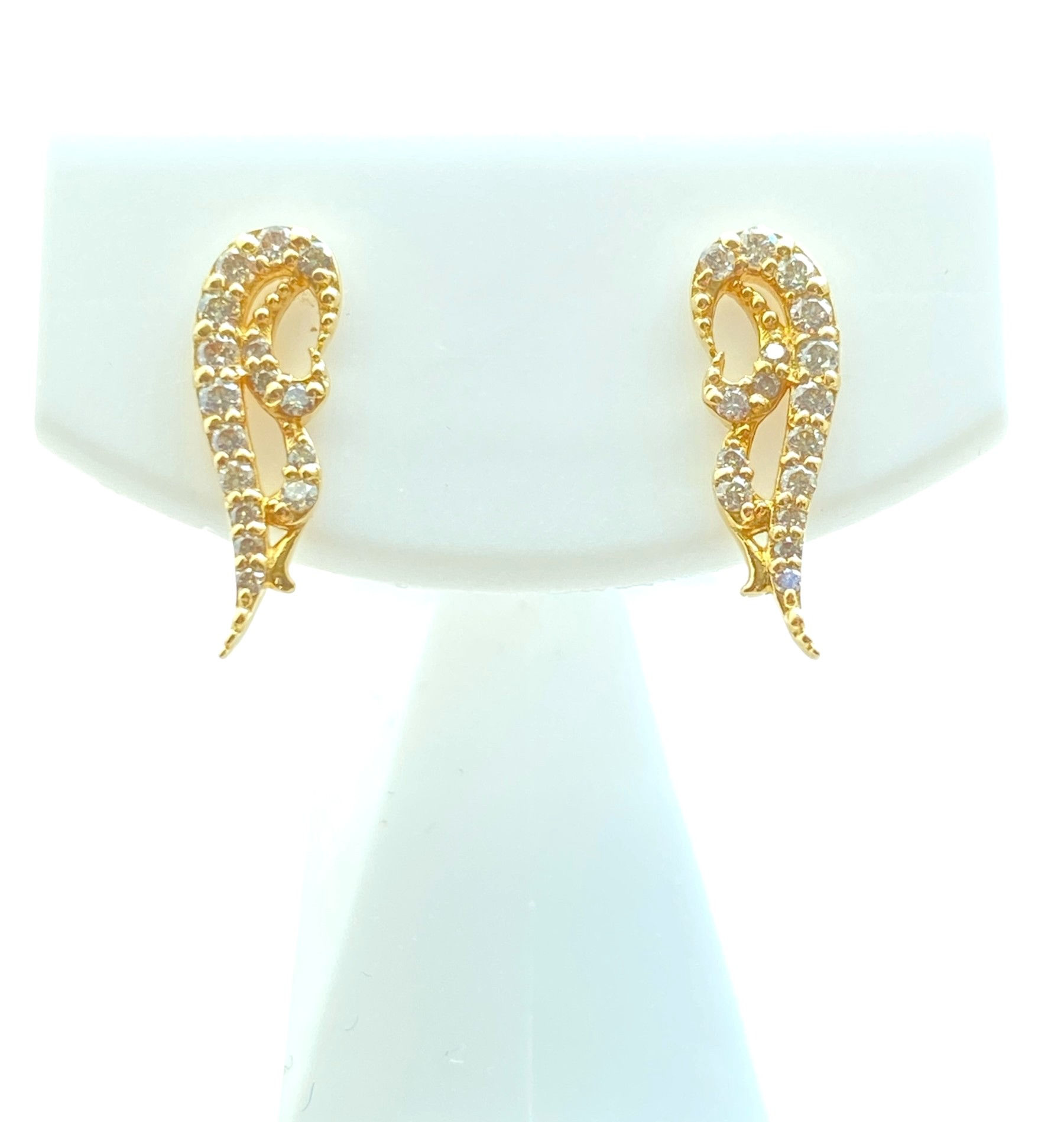 K18ダイヤモンドピアス