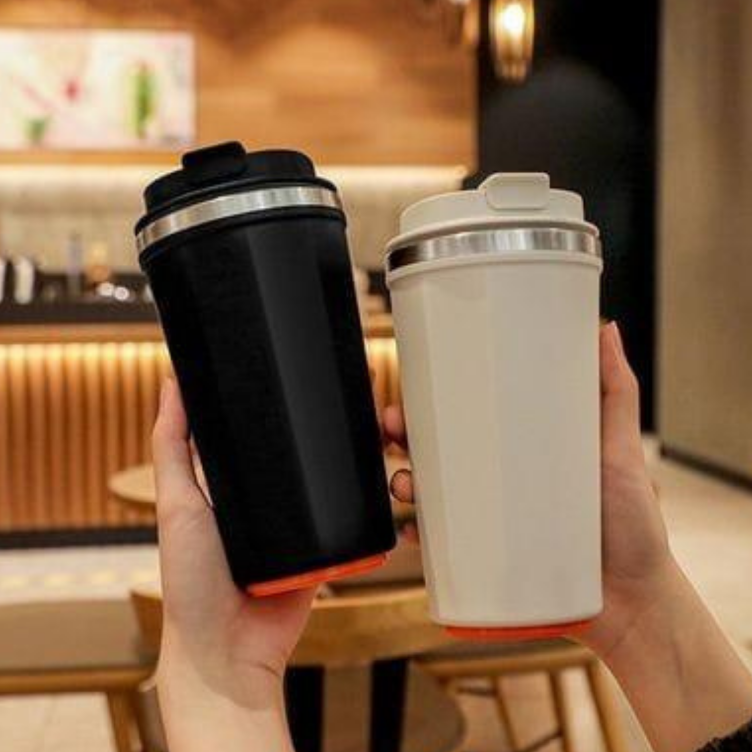 Stainless Steel Double Wall Mug | JST | Stainless Steel | NE 34 | D600
