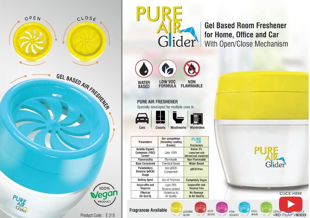 Pure Air Glider: Gel based room freshener |  EAEA | EA;E315 | D178