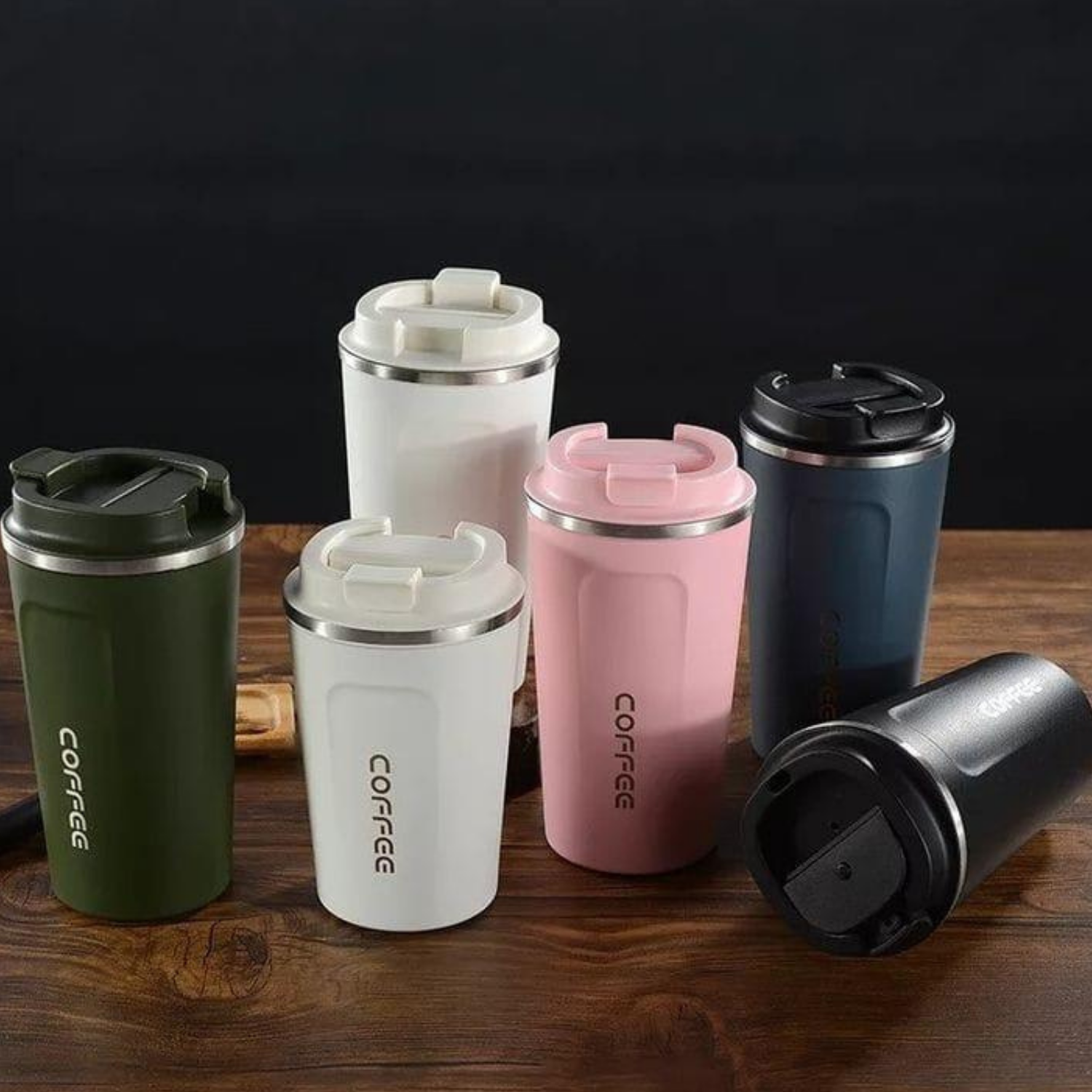 SS Coffee Travel Mug | JST | Stainless Steel | NE 33 | D380