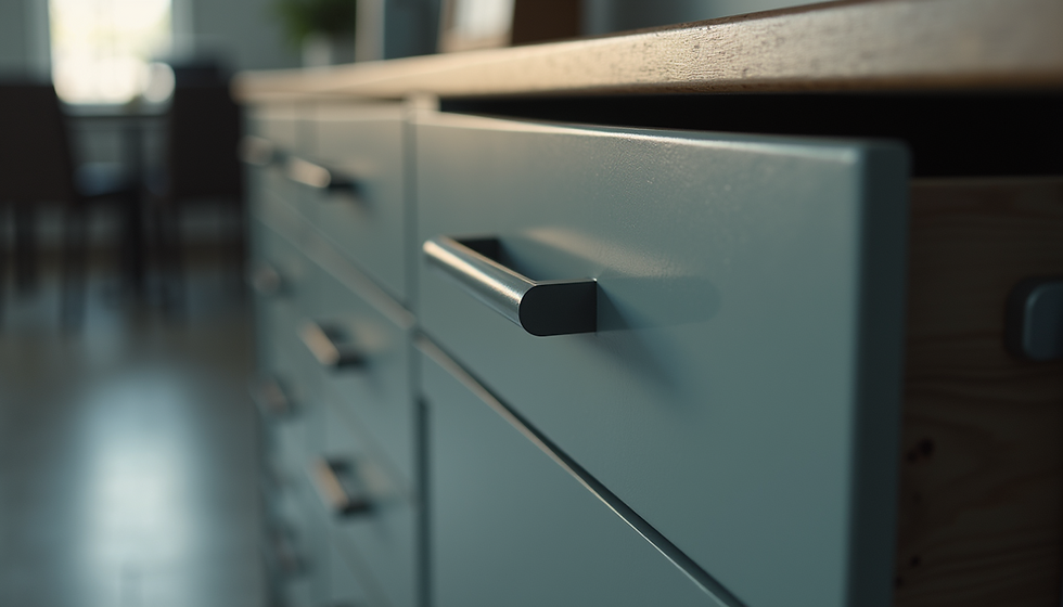 รางลิ้นชักรับใต้ 3 ตอน แบบ Soft Close