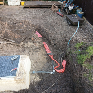 drain and drainage pipes