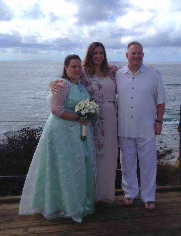 Orange County Cliff Wedding