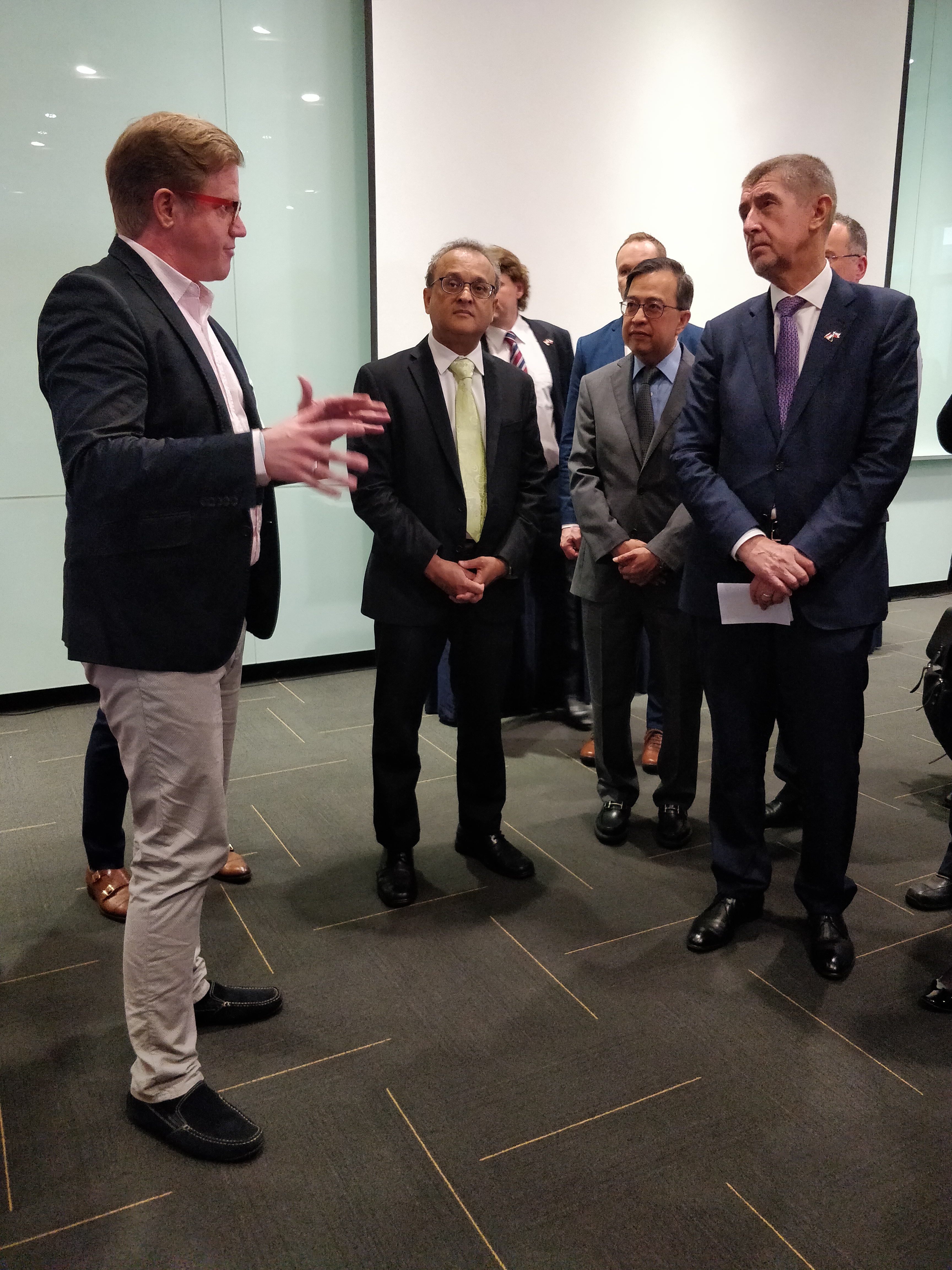 Czech Prime Minister Visit to NTU