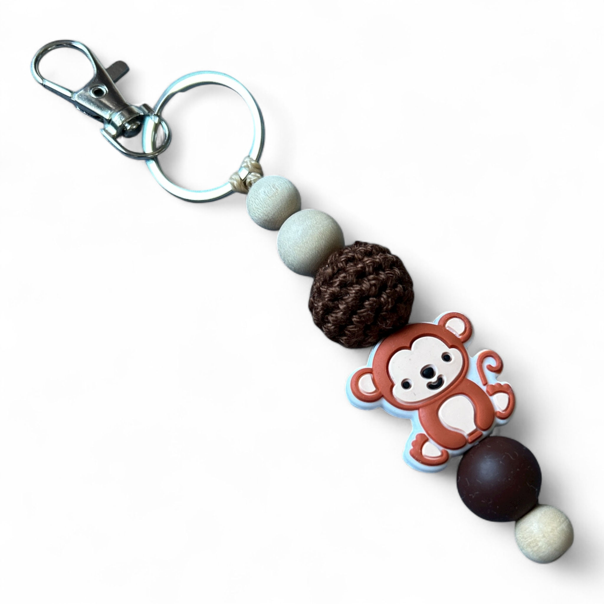 Schlüsselanhänger Affe ohne Personalisierung - Geschenkidee