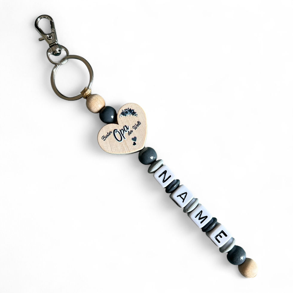 Miniaturbild: Herzanhänger Bester Opa der Welt - personalisierte Geschenkidee